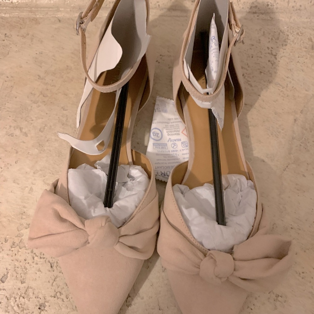 NINE WEST ALBA FLATS WITH BOW
